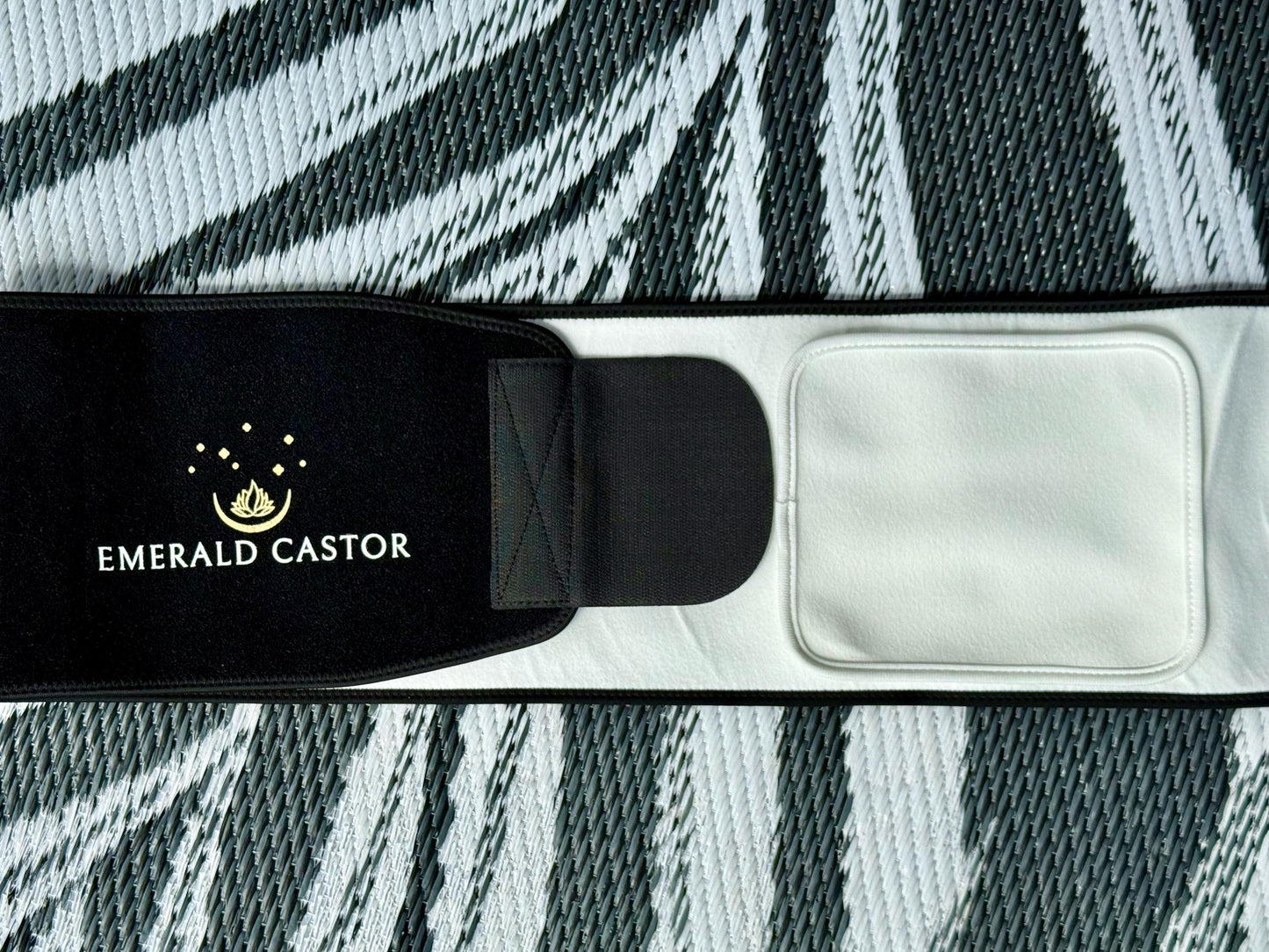 EMERALD CASTOR - Castor Oil Pack Inserts - 3 Organic Cotton Pads